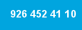 926 452 41 10